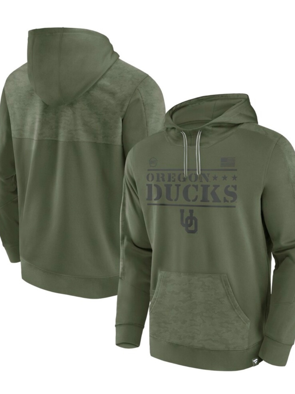 Fanatics Oregon Ducks Military Appreciation Pullover Hoodie OHT